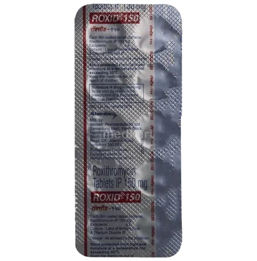 roxid 150mg tablet 10's